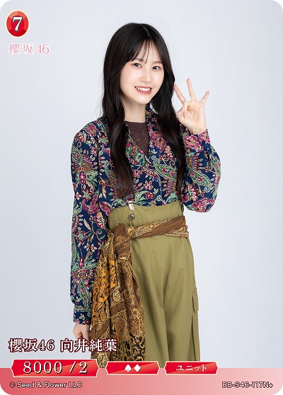 櫻坂46 向井純葉(N+) 【BB-S46-117N+】